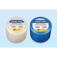 Plasdent® Eco-Pack Sticky Wraps, 4”W x 6”L, Clear, Roll of 1200